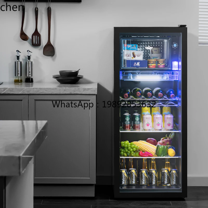 

Ice Bar Refrigerated Cabinet Office Fresh Refrigerator Tea Beverage Display Cabinet