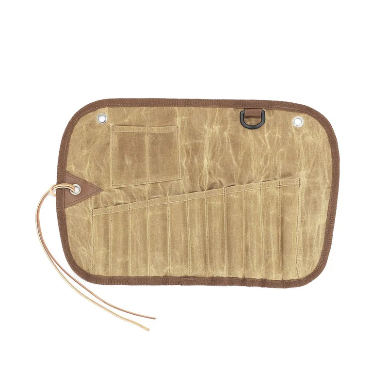 Camping Cutlery Set Outdoor Tablewares Storage Bag for Barbecue