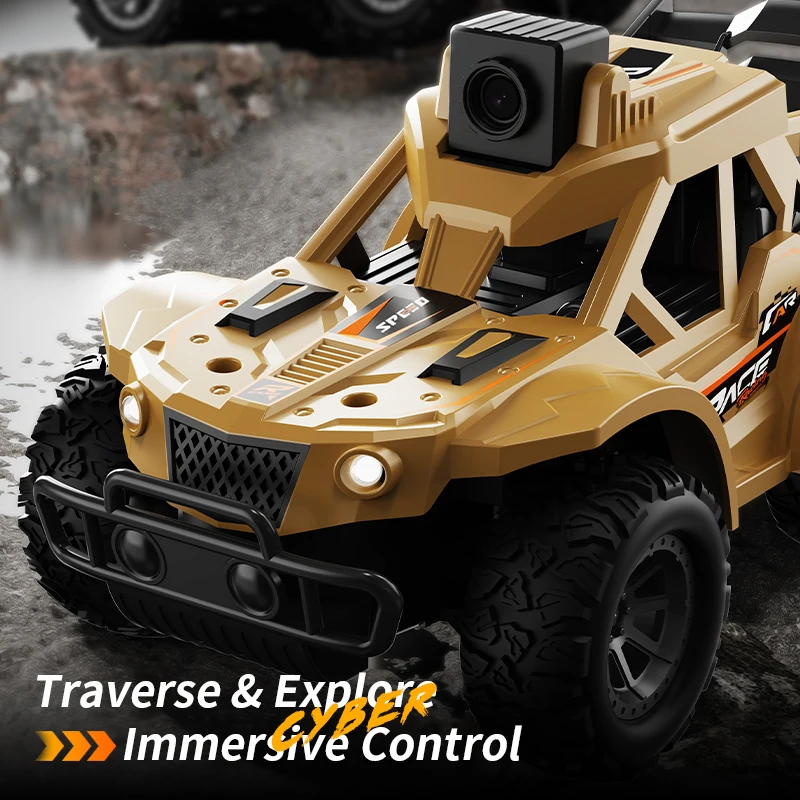 New G33 1:28 Mini Climbing Car With LED Light and HD Camera Remote Control Cars Alloy Toy For Kids Christmas Holiday Gifts