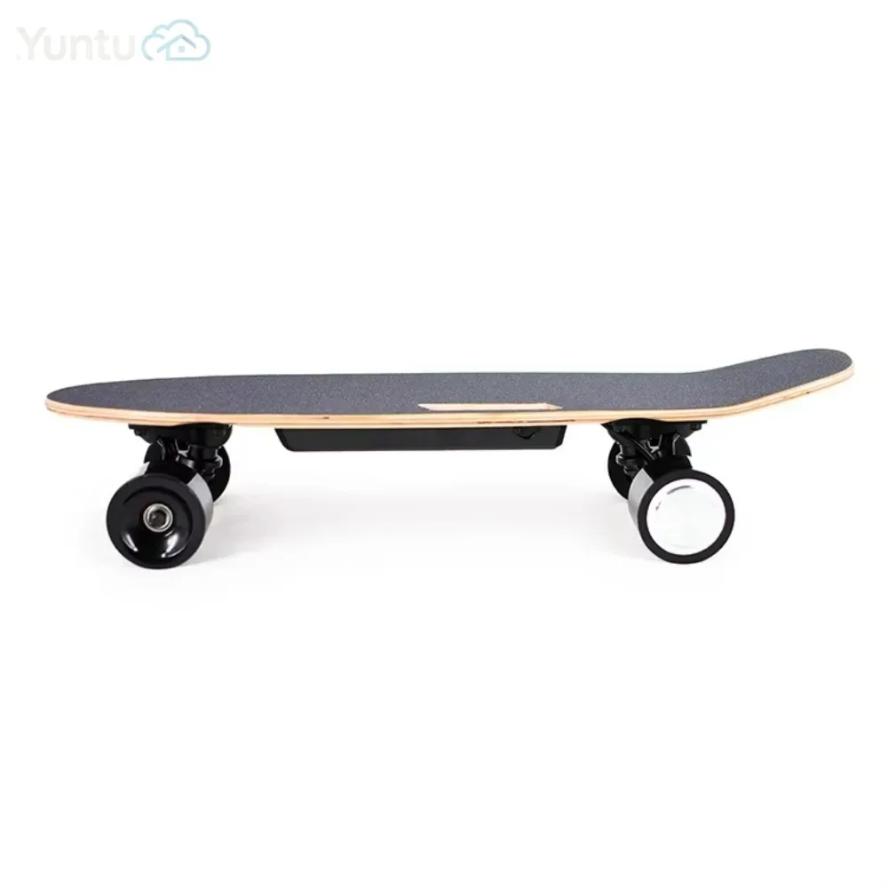 Halloween Night Ride JKING H2S-01 MINI Electric Skateboard, 650MM 350W Motor 20km/h Remote Control Custom Grip Tape