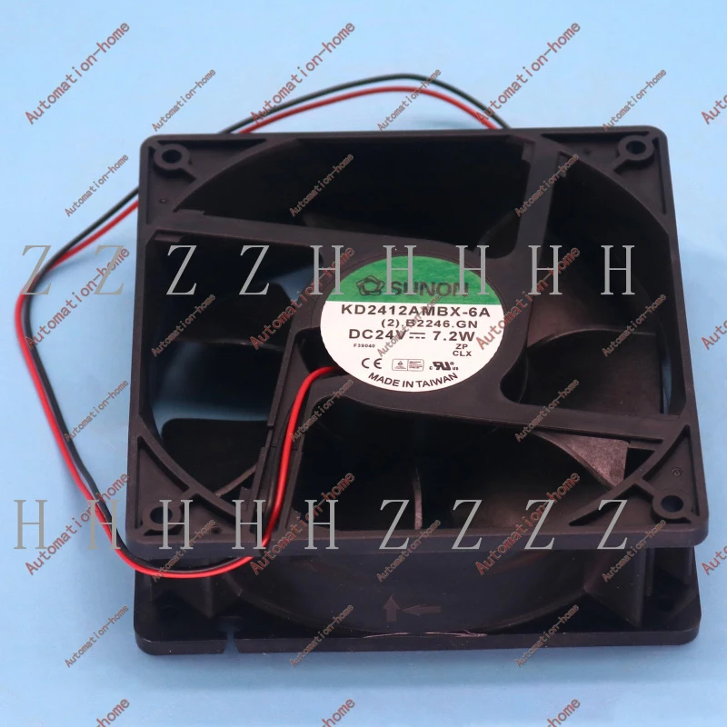 

Z SUNON KD2412AMBX-6A 24V 7.2W 12cm Inverter Dual Ball Cooling Fan#XR