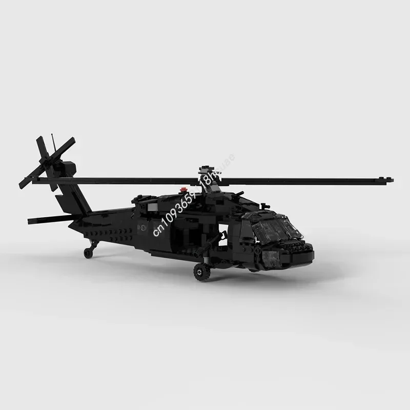 

819pcs H-60 Blackhawk Helicopters Pack Fighter Moc Building Model Blocks Creative Assembly Bricks Toys Kids DIY Present