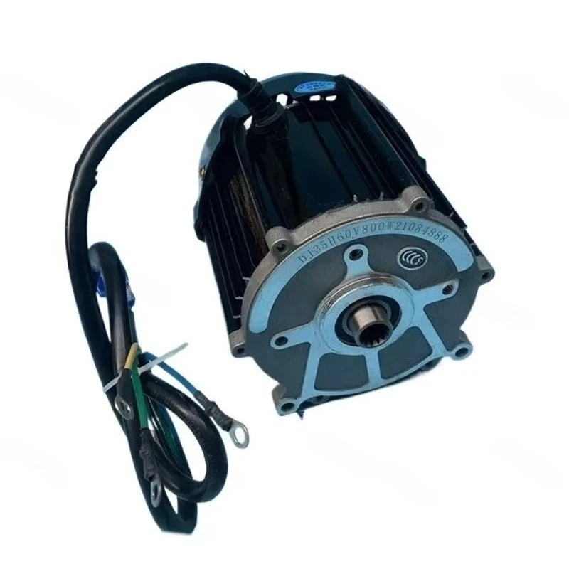 5 Holes 14-Tooth Differential 48V 60V Pure Copper Motor 500W-1000W Special Motor for Electric Tricycle