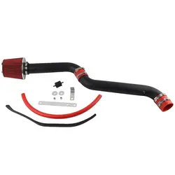 Racing Car Silver Black Cold Air Intake Induction Pipe with Filter for 94-02 Honda Accord 2.2L/2.3L Engine