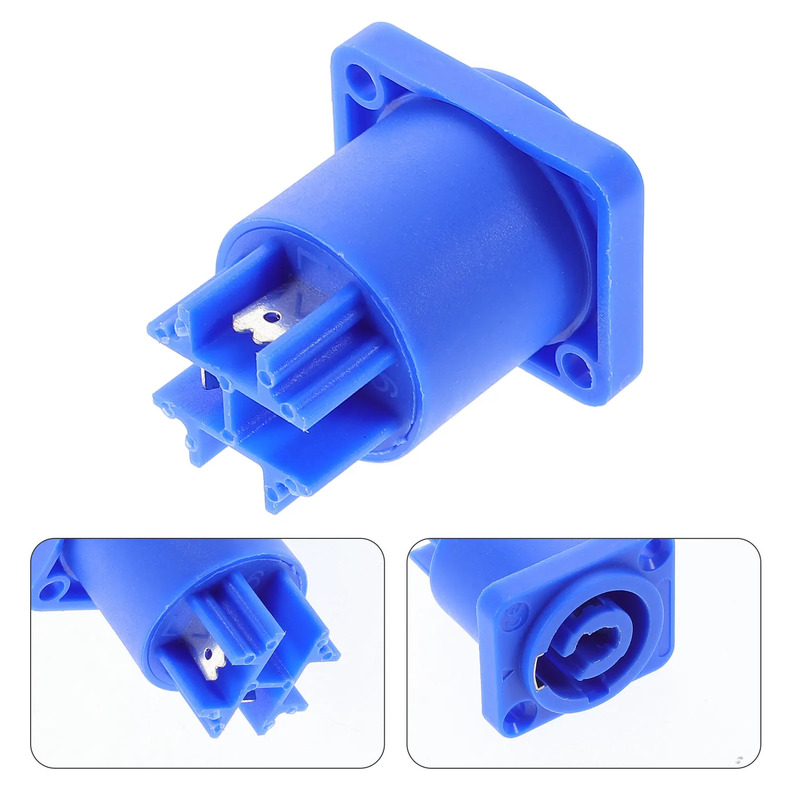 1Set Professional Aviation-Style High-Power Power Plug for LED Display Audio Systems Speaker Equipment Stage Use