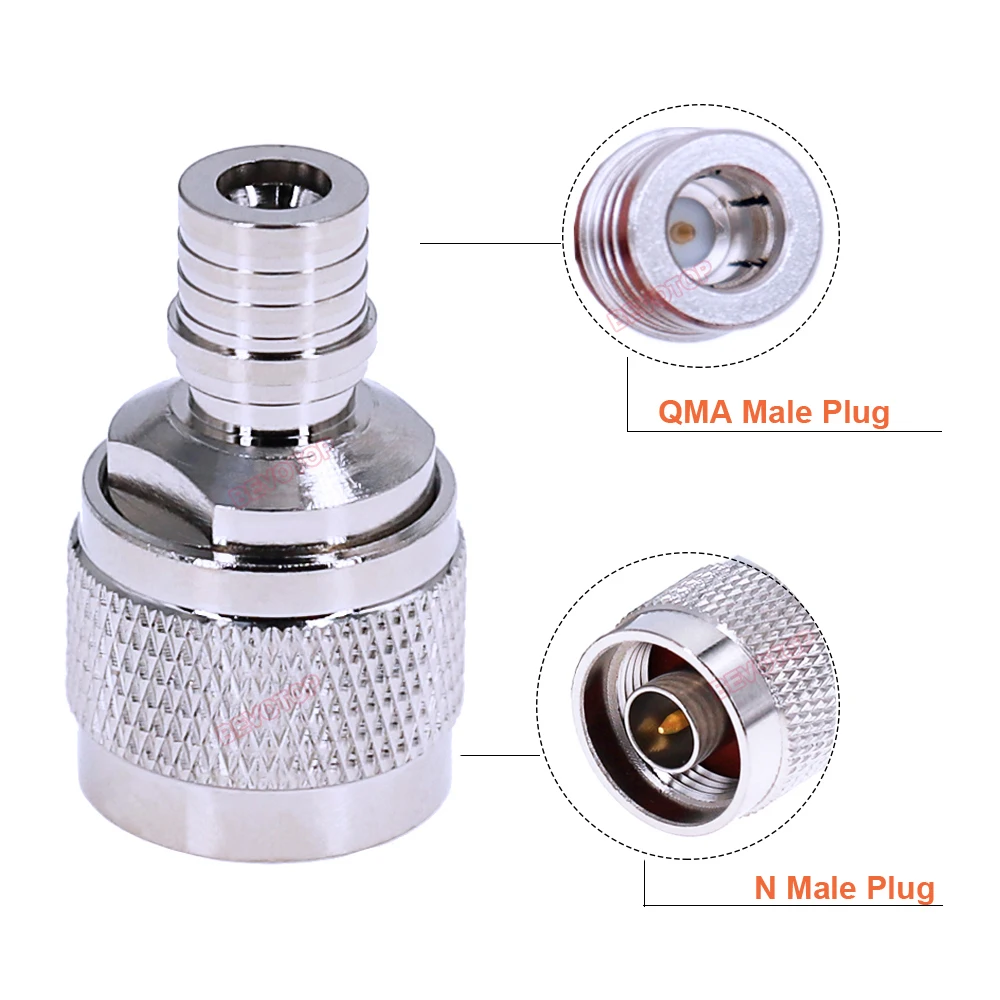Imagem -05 - Bevotop-adaptador Coaxial rf Macho e Fêmea Adaptador Reto Conversor de 50 Ohms 10 Pcs por Lote