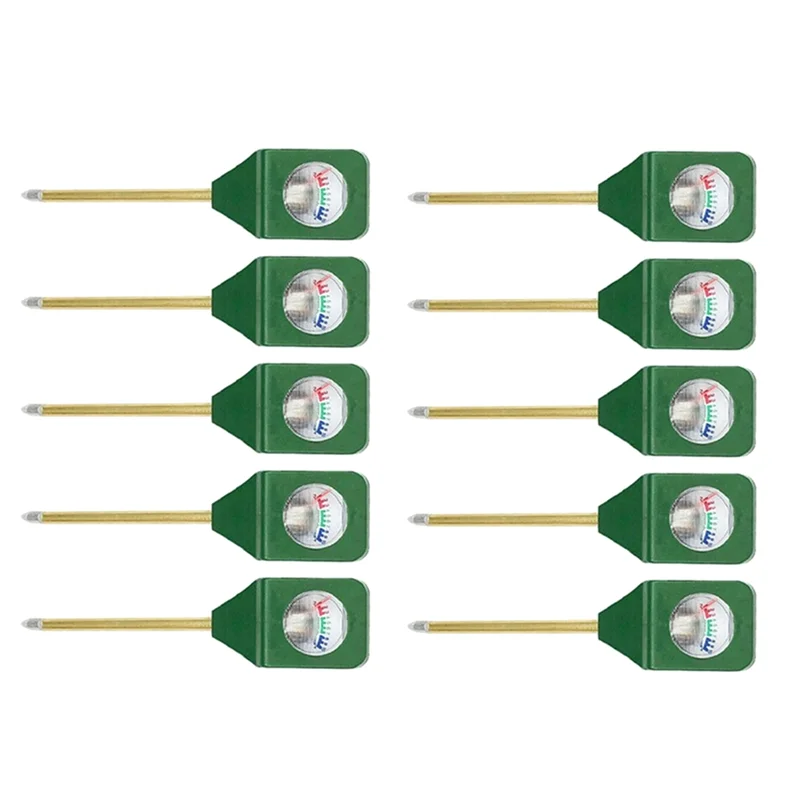 

【Flash Sale】10PCS Portable Soil Moisture Sensor Monitor Mini Potted Soil Analyzer Plant Moisture Temperature Tester