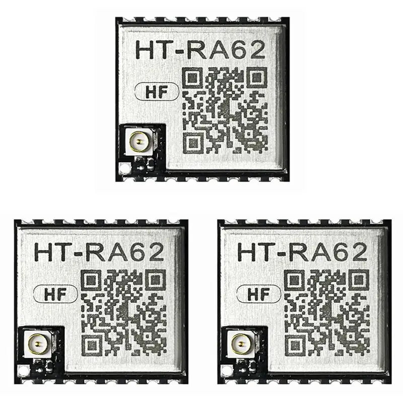 HHTL 3X HT-RA62 Lora Series Module SX1262 Secondary Development Supports Lorawan Protocol 868-915Mhz