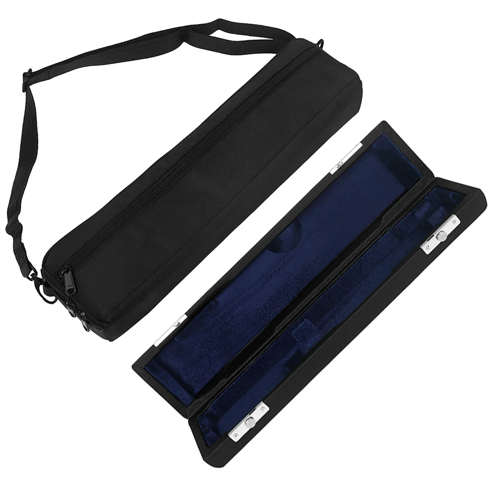 

Wind Instrument Carrying Bag Musical Flute Cases Container Accessories with Strap Storage