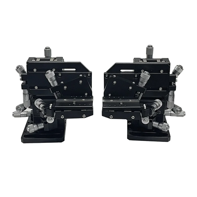 Futansi High Precision Optical Six Axis Linear Aluminum Alloy Manual Stages Micrometer Actuation 1 Year 4KG Load Capacity