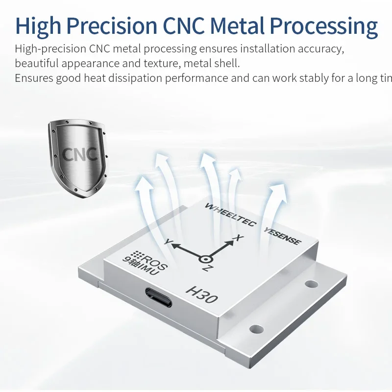 AeroPartsIMMU Inertial Navigation Module H30 Gyroscope ROS2 High-precision 9-axis AHRS Attitude Sensor