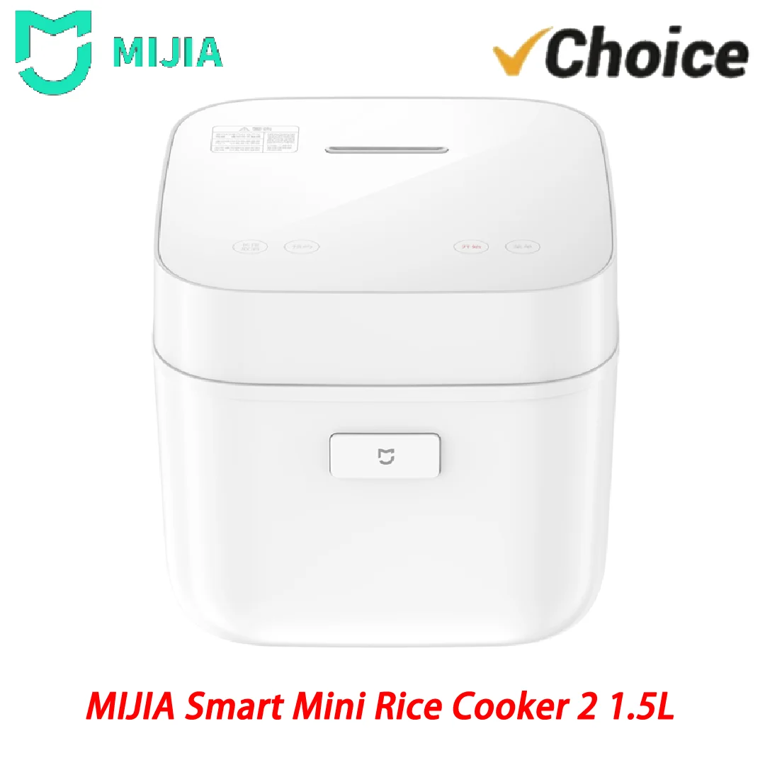 2026 Mijia Smart Rice Cooker Mini 2 1.5L Electric Cooking Pot Utensils Multicooker for Kitchen Devices MiHome App -（CN)