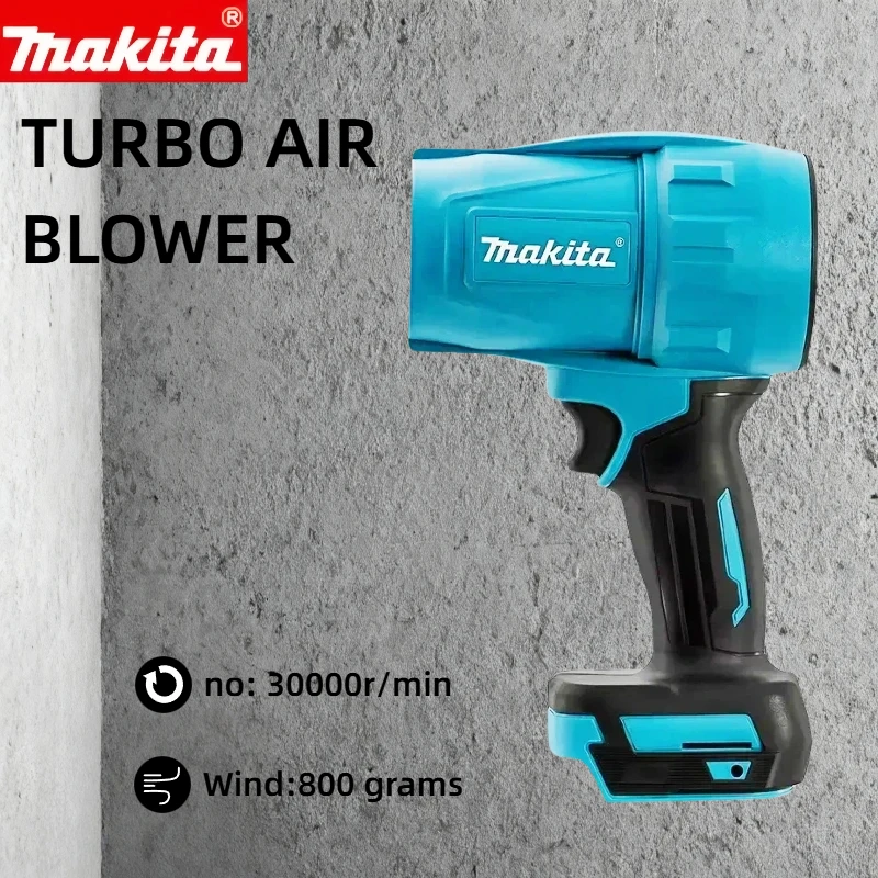 Makita 30000RPM Violent Blower Turbo Jet Fan 18V Electric Air Duster Wind Speed Turbo Car Cleanin Tool