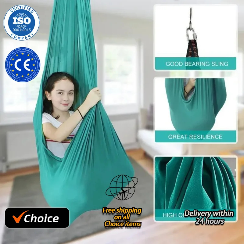 Hot Kids Hammock GYM Home Indoor Outdoor Swing Fitness Nylon Aerial Silk Yoga Anti-Gravity Inversions Swing Pilates Yoga Belt