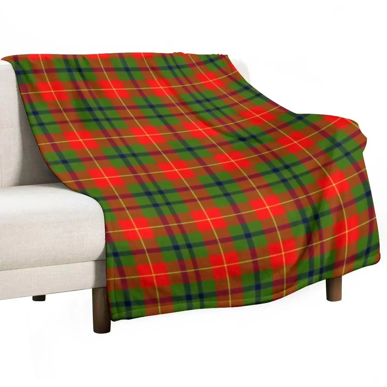 Clan Turnbull Tartan Throw Blanket Weighted Plaid Blankets