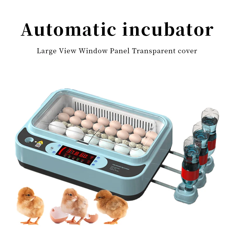 

220V Eggs Incubator Brooder Bird Quail Incubator Chick Hatchery Incubator Poultry Hatcher Turner Automatic Farm Incubation Tools