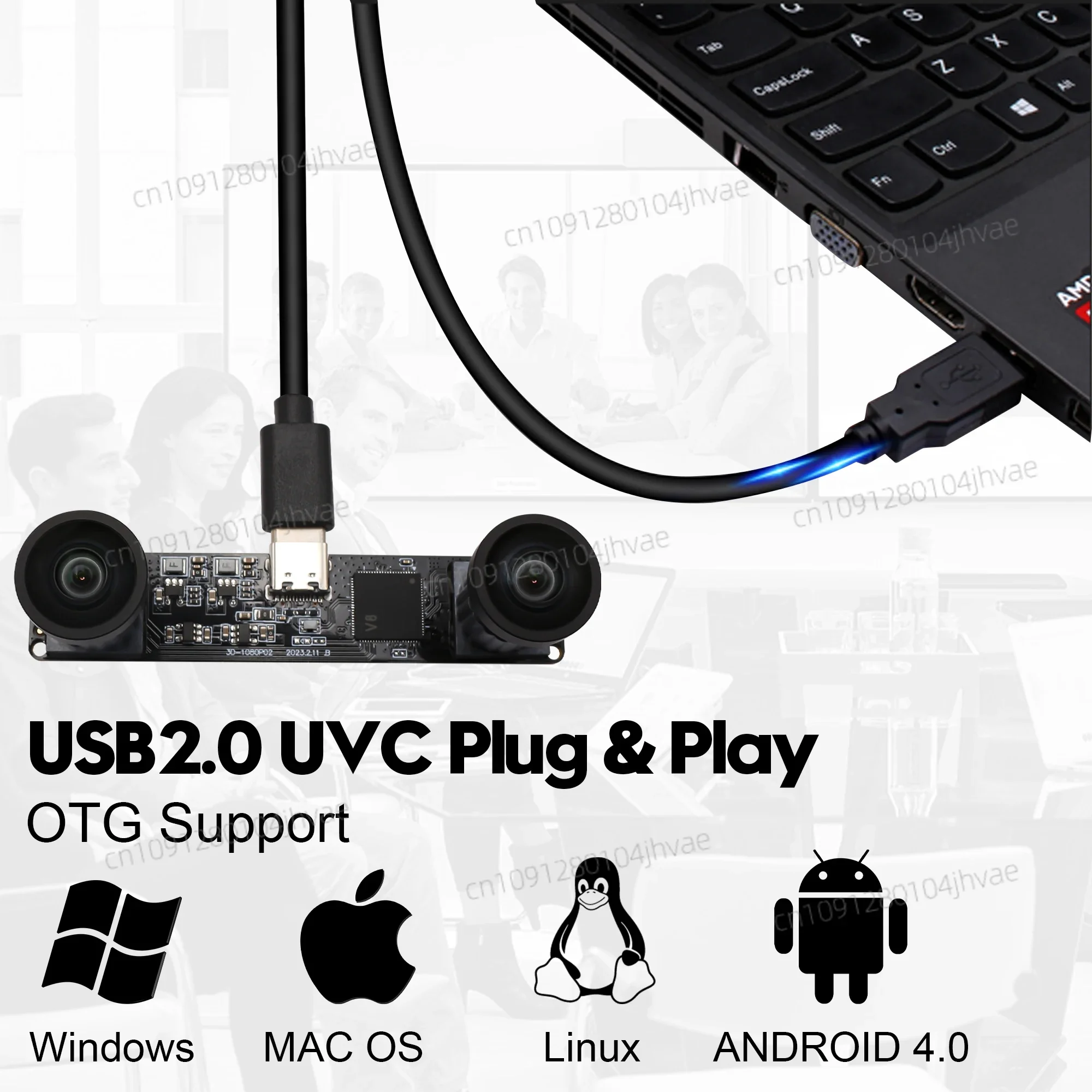 Elp 3D Camera 4MP 6…