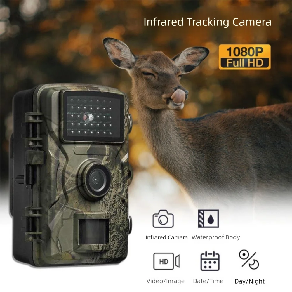 

IP66 Waterproof Outdoor Trail Camera 16MP Image Resolution Infrared Technology Motion Activated Wildlife Camera HD 1080P Video