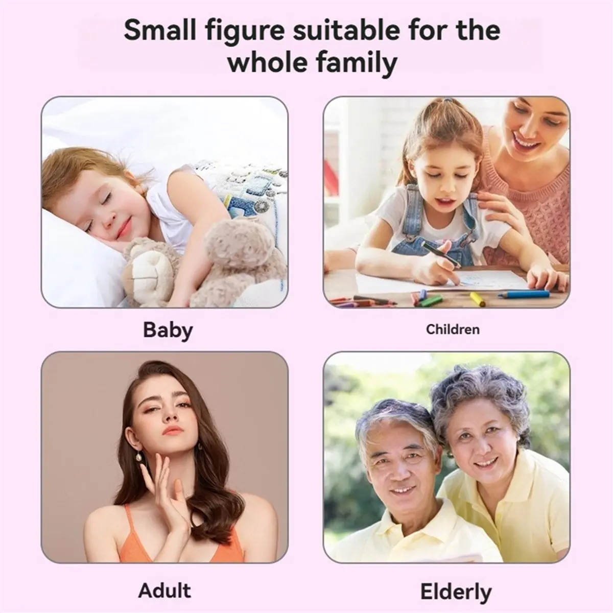 Electric Nail Clippers Sharpener USB Rechargeable Safe for Babies to Adults Ideal Gift White-ABLM view 4