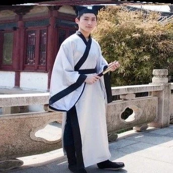 زي تنكري تقليدي نينغ كاي تشين، زي أداء للهالوين، زي المدبر والمعلم، زي هانفو، زي شاعر، زي مسرحي للسيدات، أزياء نسائية #2