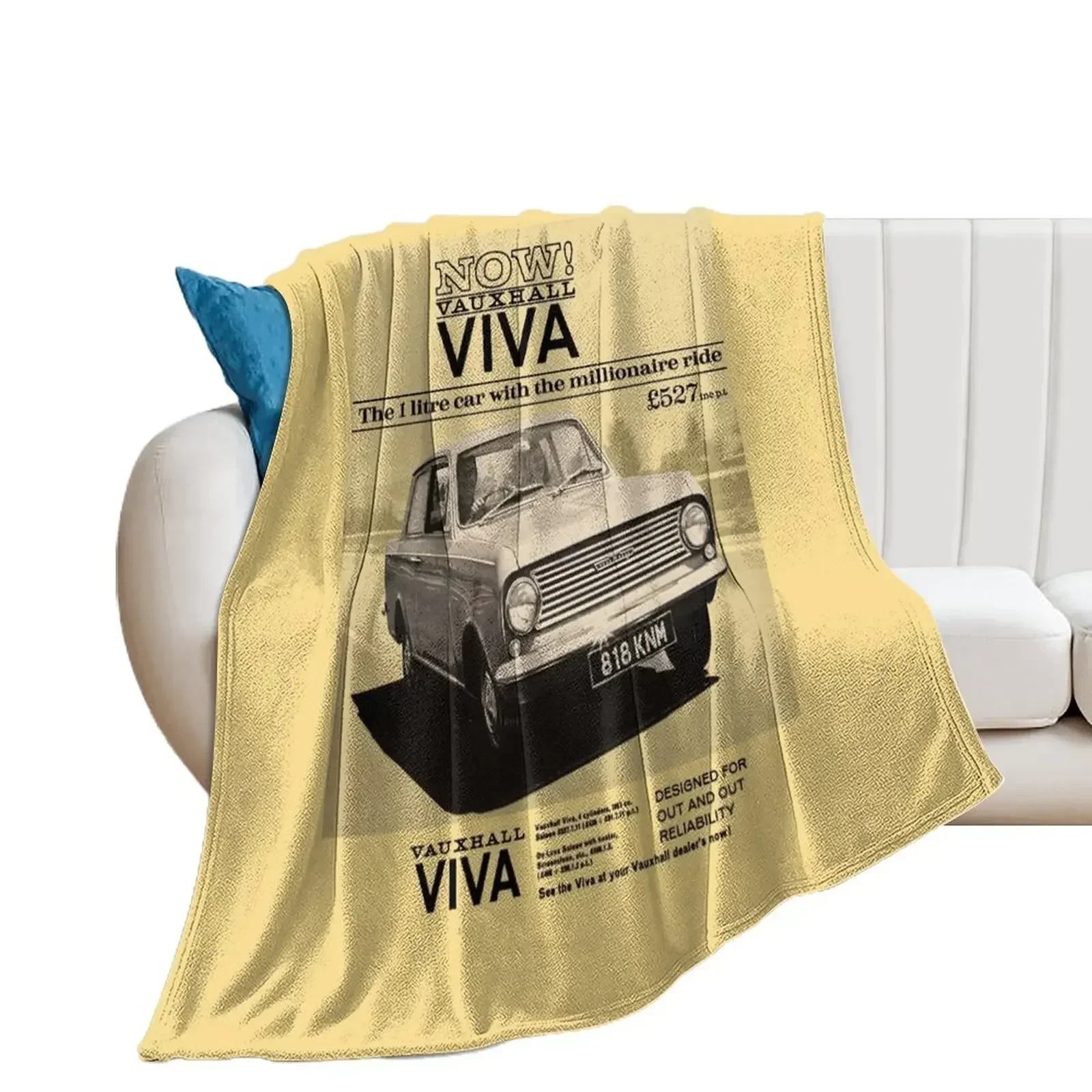 

VAUXHALL VIVA Throw Blanket for winter Thins blankets and throws Blankets