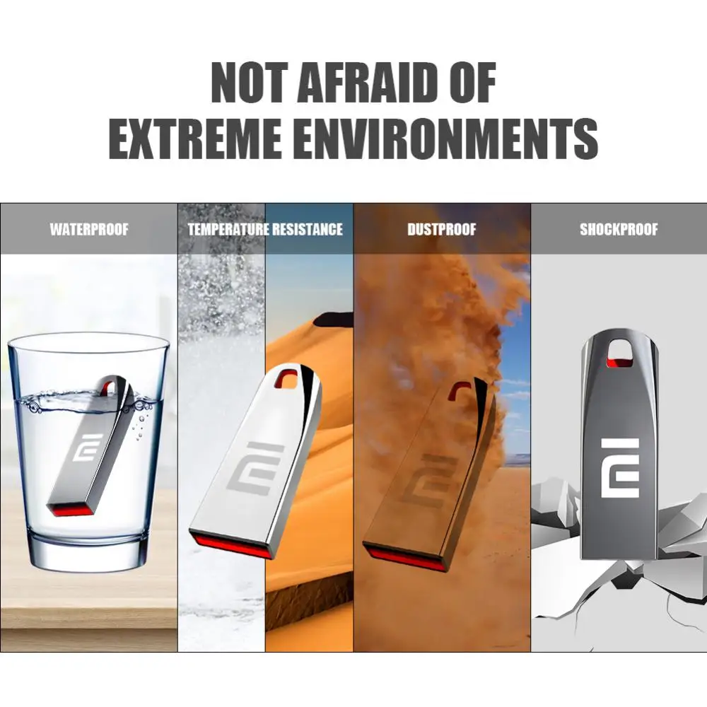 XIAOMI-Clé USB 3.0 portable en métal, 1 To, 2 To, 512 Go, 256 Go, 128 Go