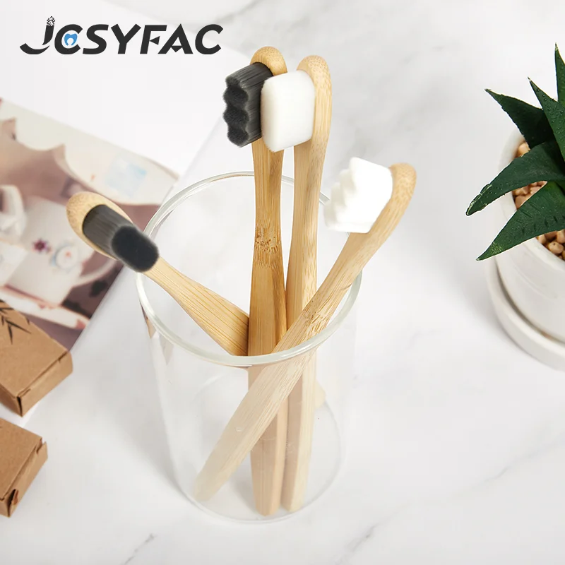 

Портативная зубная щетка Ten Thousand Bamboo Ультратонкая мягкая зубная щетка Зубная щетка для взрослых Зубная щетка для глубокой чистки зубов Щетка для ухода за полостью рта