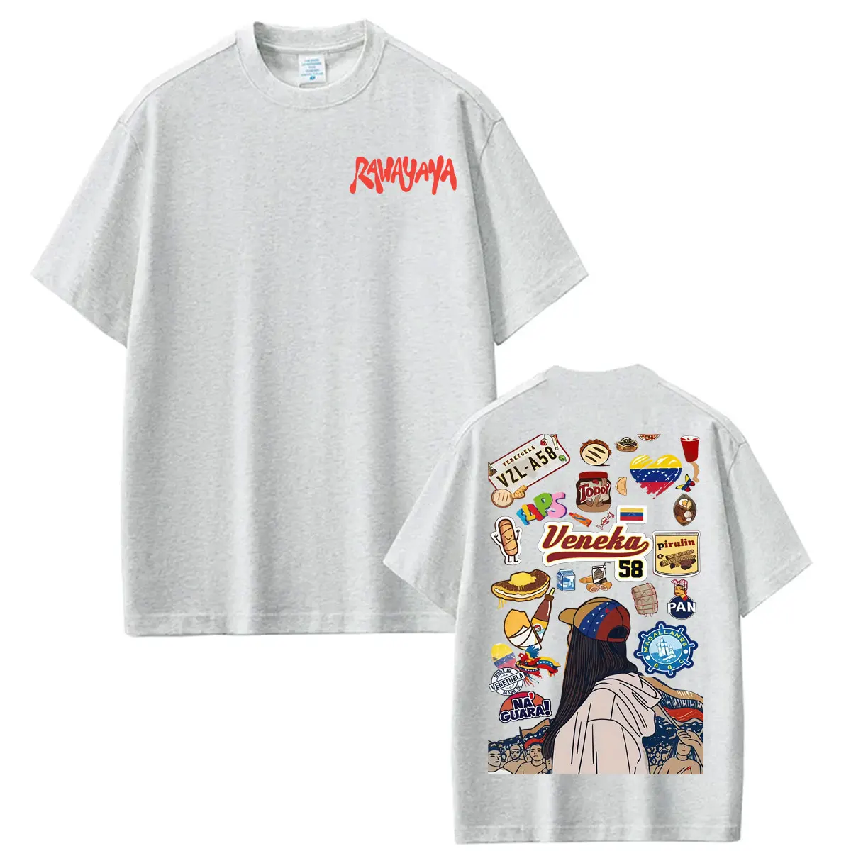 Where is the new model? Printed short-sleeved T-shirts, men's and women's original Shibuya fashion T-shirts, high-quality shirts