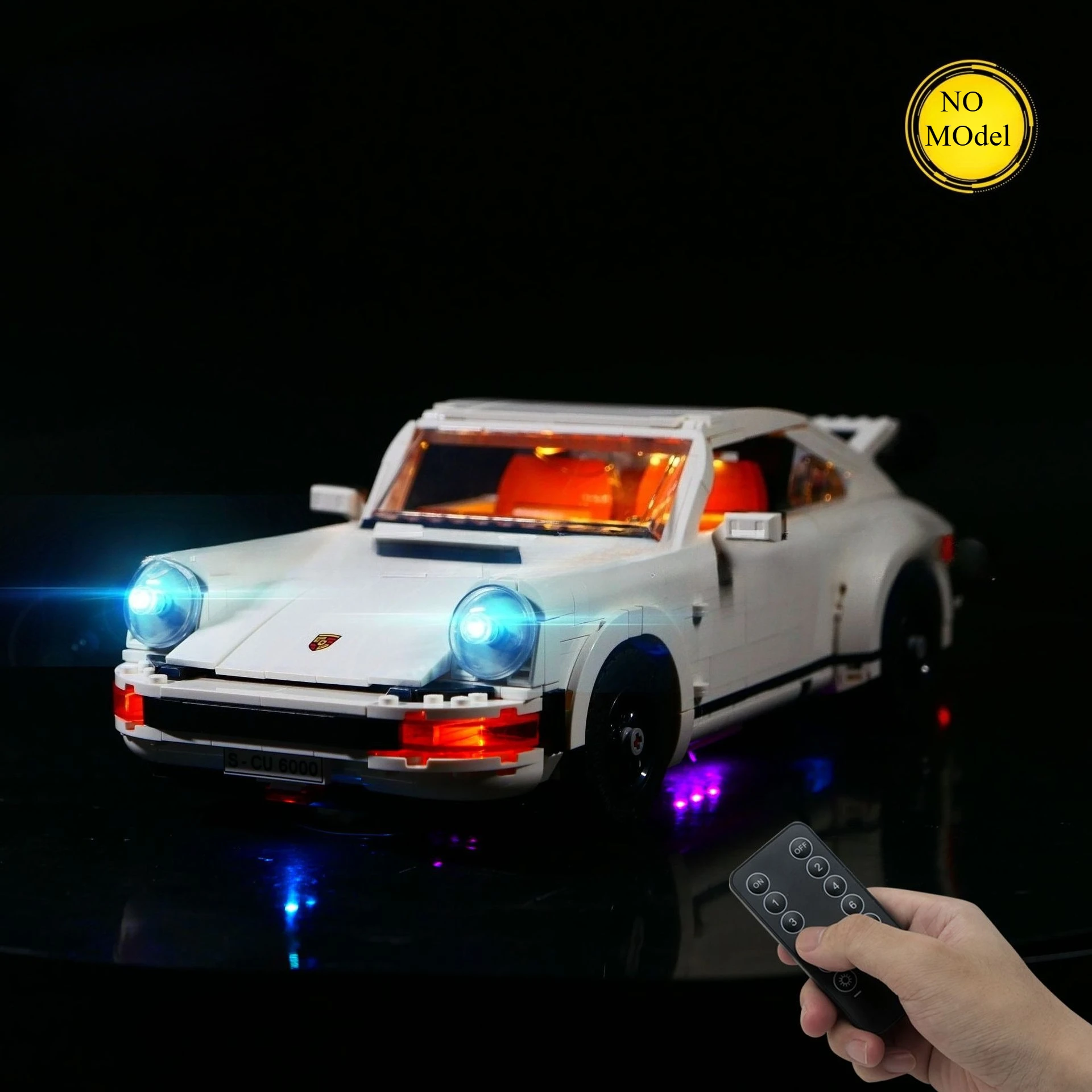 

LED Lighting Set Suitable for LEGO Porsche 911 10295 Building Blocks DIY Lamp Toys(Not Include Model Bricks)