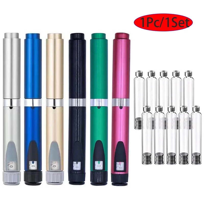 Universal Metal Insulin Injection Pen Professional Durable Beauty Injector Portable Universal Injection Pen Medical Aesthetic