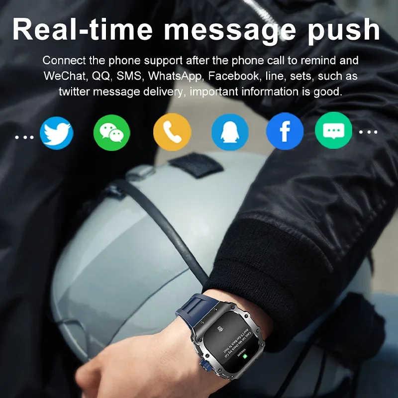 Xiaomi Youpin Men Smart Watch Sport Fitness Outdoor Answer Call Bracelet Voice Assistant Health Monitor Full Touch Smartwatch