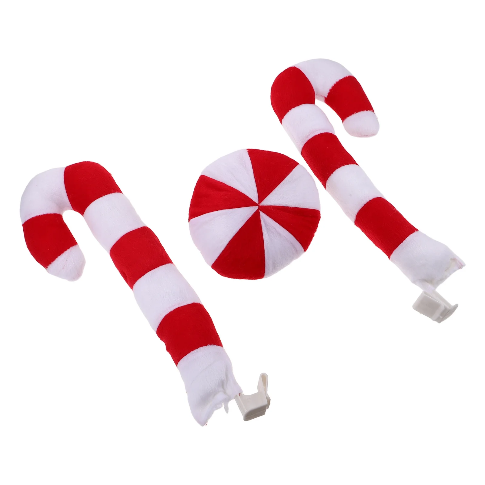 قرون قصب حلوى عيد الميلاد قرون الرنة لتركيب نافذة السيارة لا حاجة إلى أدوات ديكورات السيارة