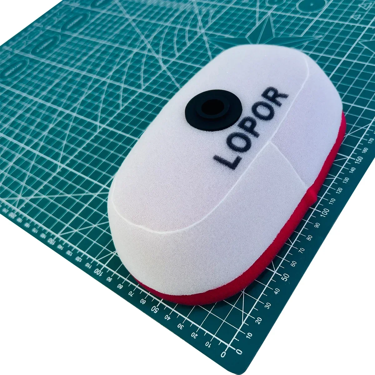 Lopor ثنائي المرحلة رغوة فلتر الهواء على الطرق الوعرة دراجة نارية لهوندا 250 400 CC CRM250 89-93 XR250 85-09 XR250R 87-06 XR400 85-09