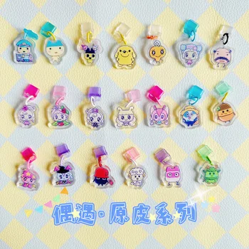 Tamagotchi Acrylic Dust Plug Chance Encounter Melody World Type-C Tamagotchi Uni Switch Kawaii Pendant  Birthday Gift 4u Pix M