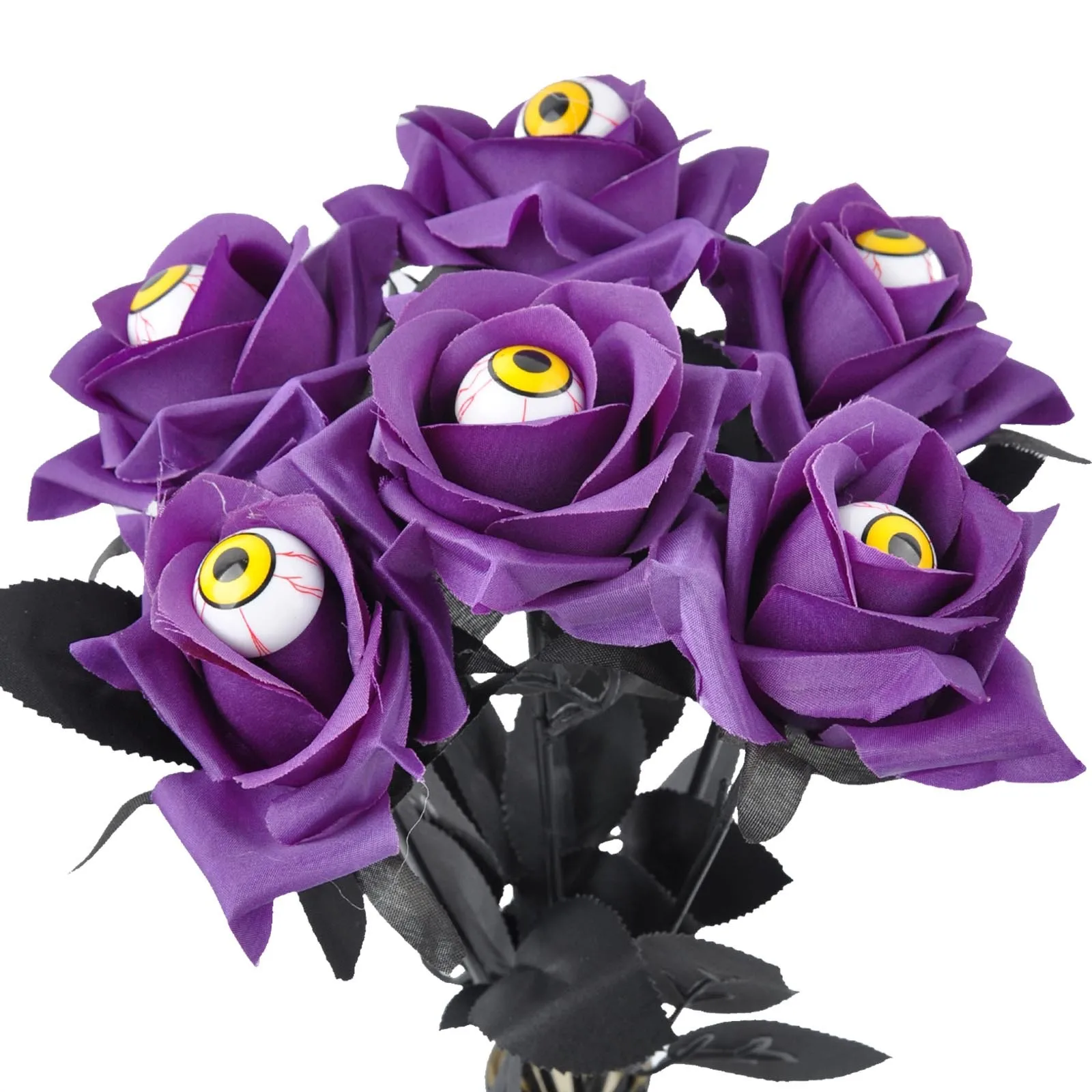 Kreative Teufels auge Rose Anordnung ist mehr für Halloween Geschenk Urlaub Party Dekoration Anordnung vier Farben zur Auswahl – Detail 21