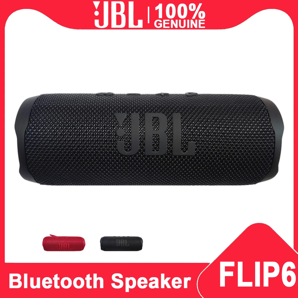 JBL FLIP6 Portable Wireless Bluetooth Speaker with Microphone Handsfree Rechargeable Battery FLIP 6 Long Standby