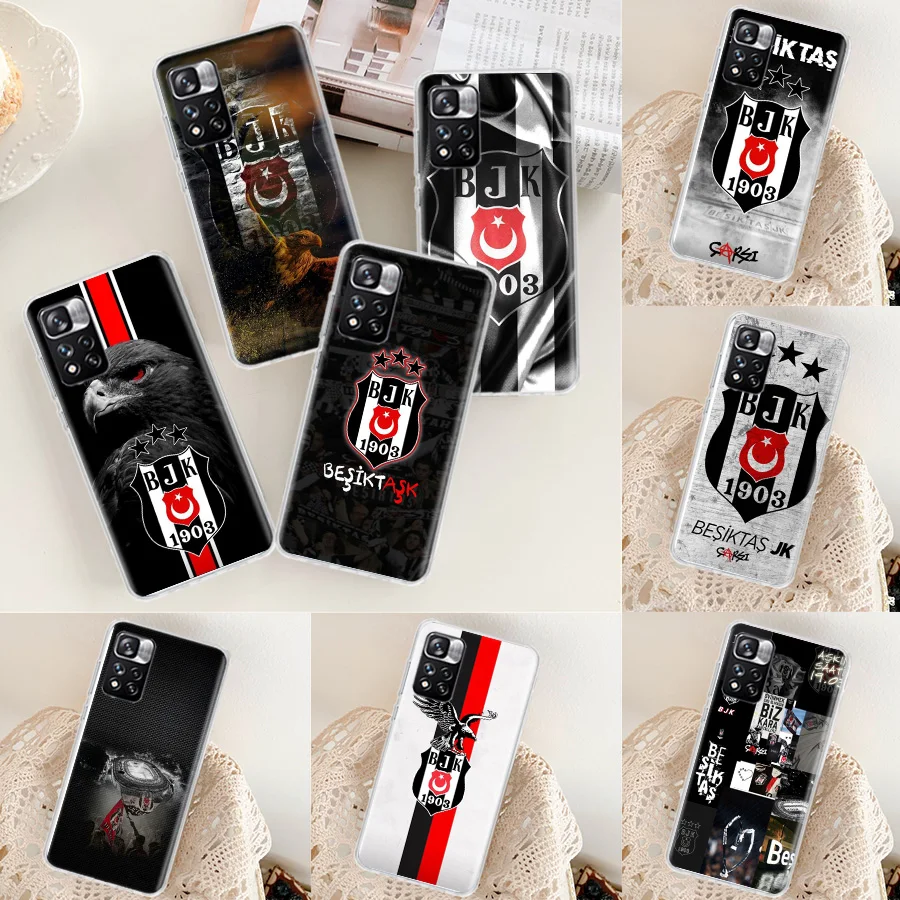 패션 BJK 휴대폰 케이스 샤오미 미 14 12 10 라이트 12X 12T 13 5G 11T 10T 프로 11i 9 8 A3 CC9 6X 5X Capa Coque Fundas TPU