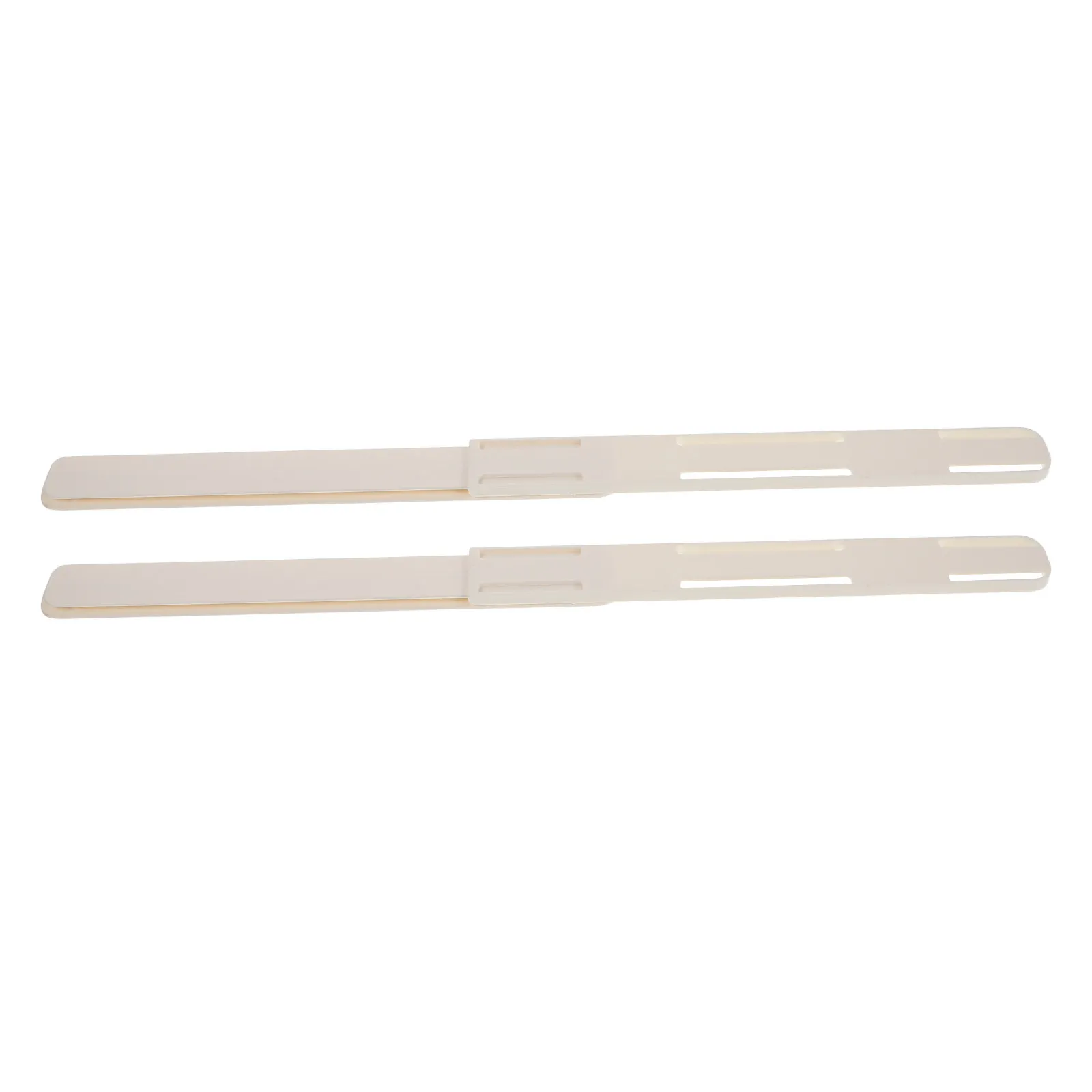Adhesive Drawer Sliding Track Cabinet Glides Rails Bottom Mounted Slides White with