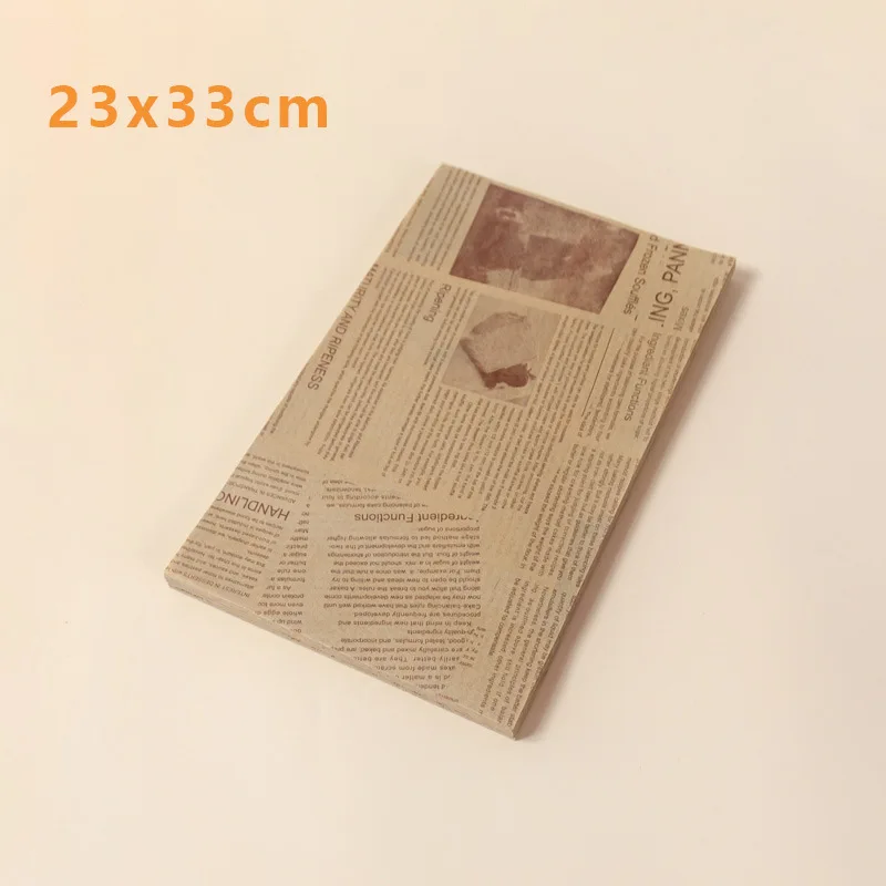100/300 Stuks Oliebestendig Papier Voor Inpakken Burger Brood Gebakken Voedsel Sandwich Verpakking Friteuse Air Bakpapier Plaat Accessoires