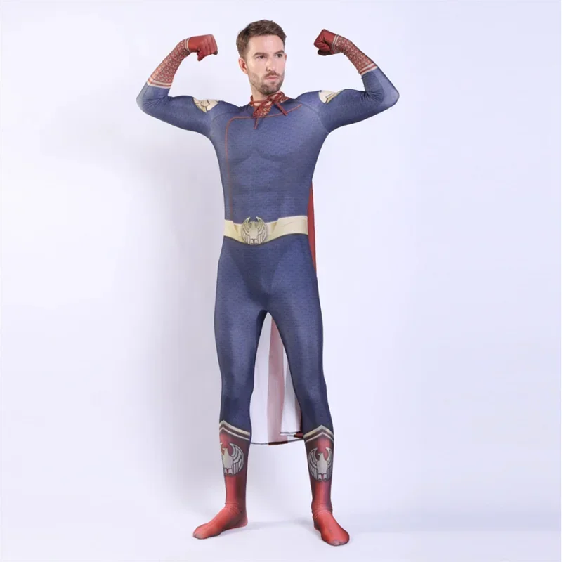 2025 New A The Boys Homelander A-Train The Deep The Seven Starlight Cosplay Costumes Adults Kids 3D Spandex Zentai Suit Bo w8e9r