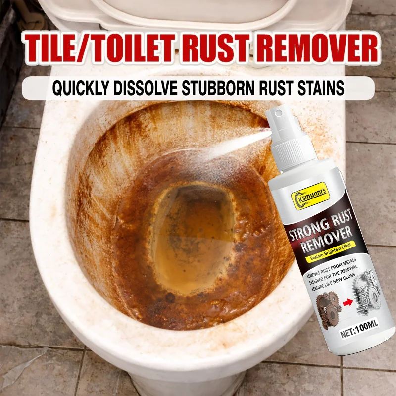 Versatile Rust Eliminator - Effective for Toilets, Ceramics, Tiles, And As a Metal Polish, Ideal for Sinks, Bathroom And Kitchen