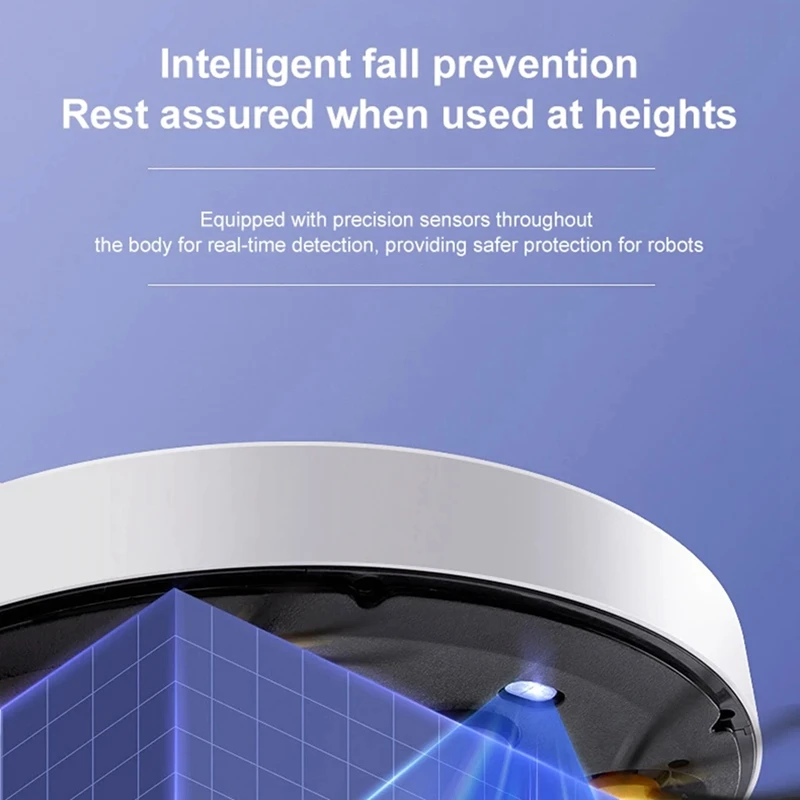 5-In-1 RS800 With Remote Control Super Quiet Smart Robot Vacuum Cleaner Wet&Dry Mopping Floor Home Appliance Durable Black,A