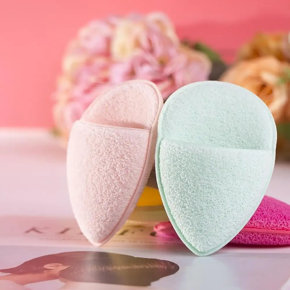 Useful Sponge Puff Polyurethane Cleansing Sponge Finger Cots Reusable Hand-plugged Face Washing Puff  Deep Cleaning