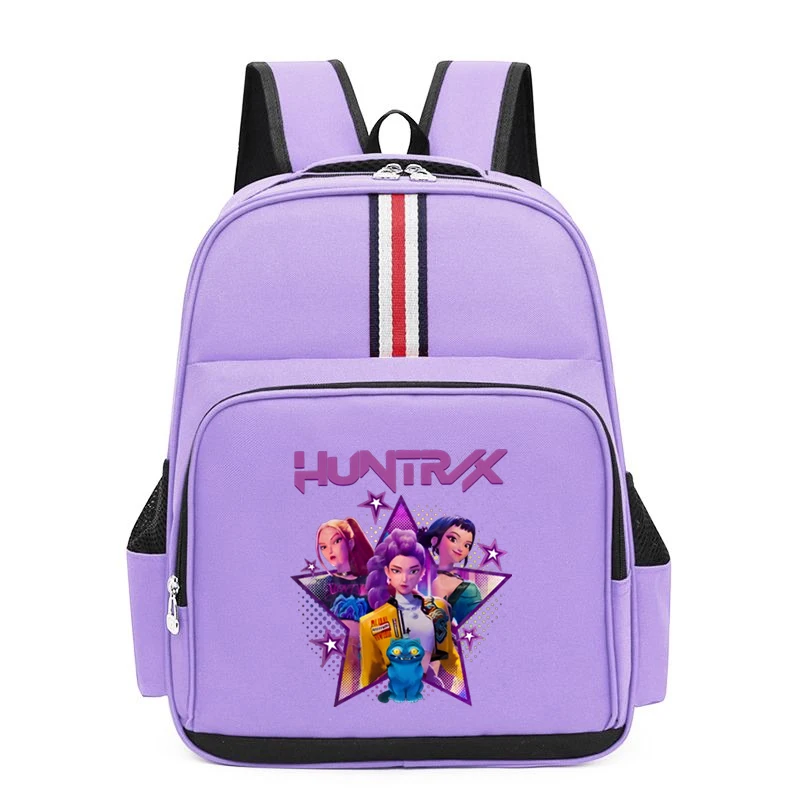 

Детский рюкзак KPop, охотники на демонов, школьный рюкзак для мальчиков и девочек, забавный рюкзак с героями мультфильмов, водонепроницаемая детская сумка для книг с графикой из фильма