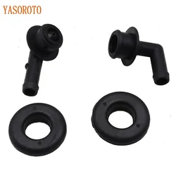 4PcsSet PCV CCV Vent Valve Elbows Grommets Kit 4.0L Car Accessories Vent Valve Kit 53013360AA For Jeep Grand Cherokee 2000-2004