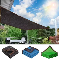 Verdikte 12-pin85- 90% Schaduwsnelheid Anti-uv Hdpe Zwart Schaduwnet Buiten Pergola Auto Garage Regenschuur Schaduwnet