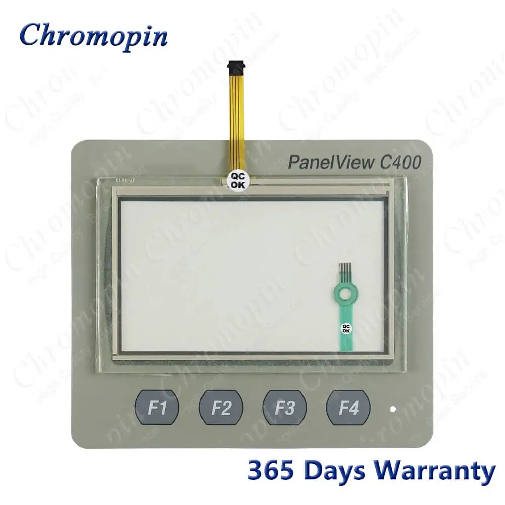 Touch Screen Panel Glass Digitizer for 2711C-T4T 2711C T4T 2711CT4T Touchscreen with Membrane Keypad Keyboard Switch