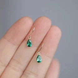 New 2024 Fashion Elegant Crystal Earrings for Women Howl's Moving Castle Earrings Red Beads Christmas Jewelry Gift