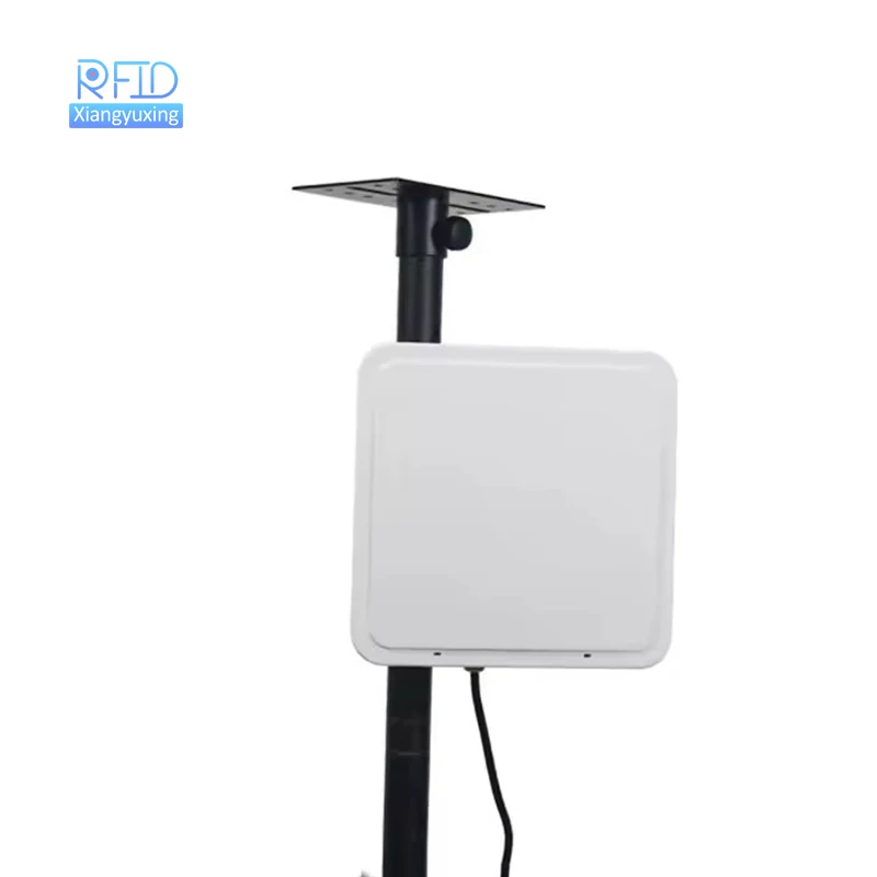 Lector fijo RFID UHF de alta calidad, 865-928MHz, lector de tarjetas de Control de acceso para estacionamiento, protocolo ISO 18000-6C