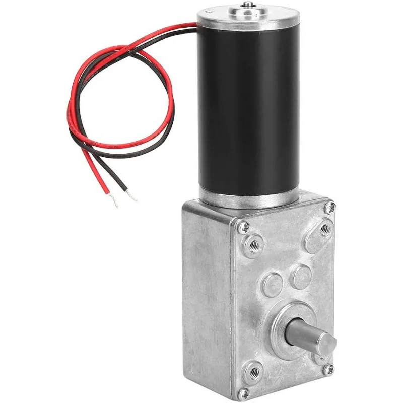 

DC 12V Gear Motor High Torsion Speed Reduce Electric Motor Reversible Gear Motor 8mm Shaft (12V 50RPM)